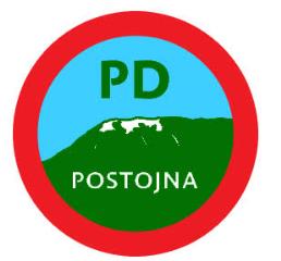 logo pd postojna rdeč z Nanosom